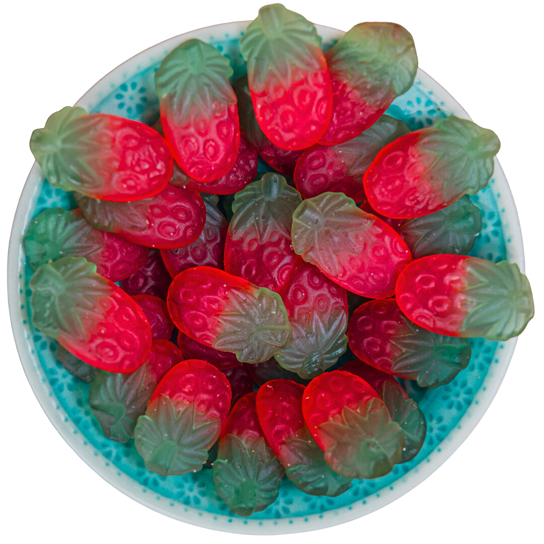 Frucht-Erdbeeren ohne Zucker