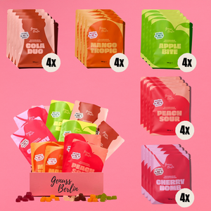 Zuckerarmes Fruchtgummi Bundel 20x 100g