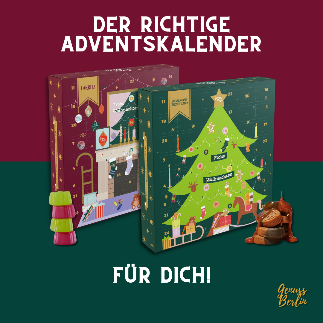 Zuckerarmer Adventskalender