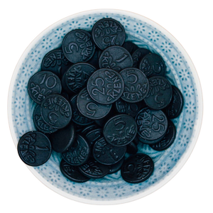 Lakritzmünzen
