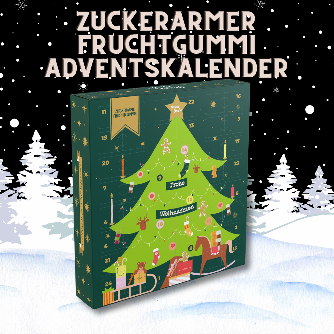 Zuckerarmer Adventskalender