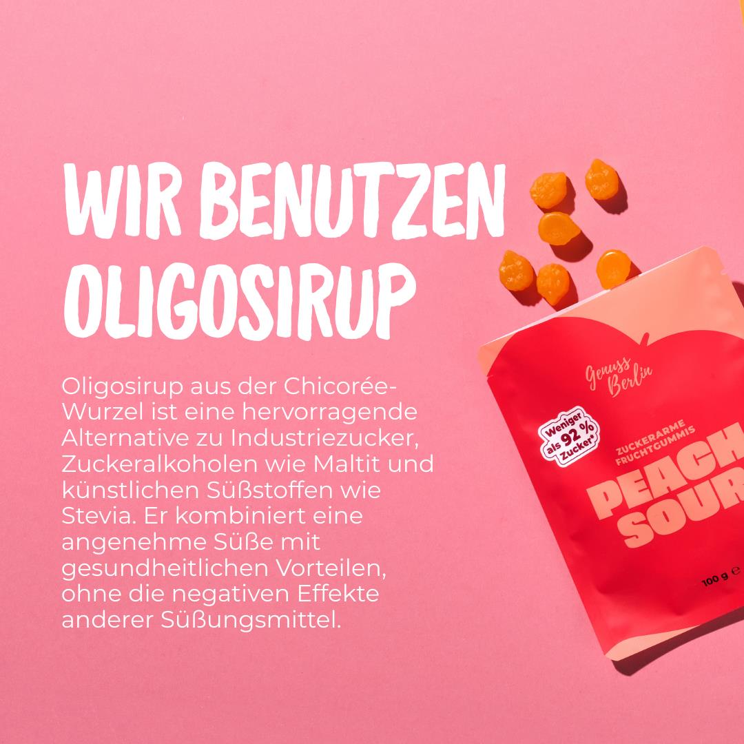 Zuckerarmes Fruchtgummi Bundel
